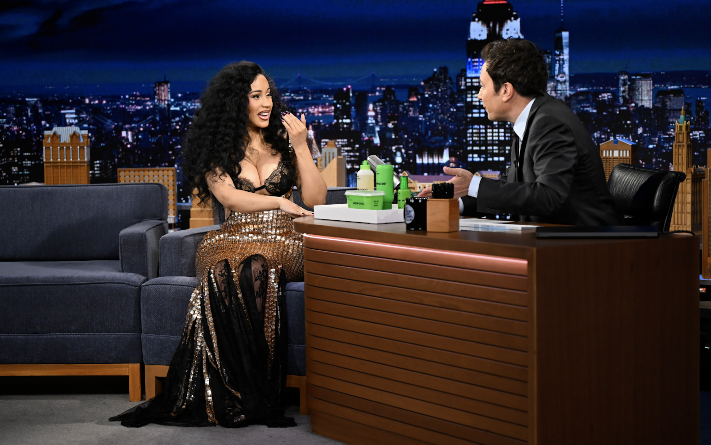 Cardi B appears on the tonight show with Jimmy Fallon: speaks on Her Little Miss Drama Tour